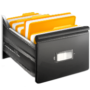 Save Money and Office Space With Naughton & Associates' Document Management System files in a cabinet
